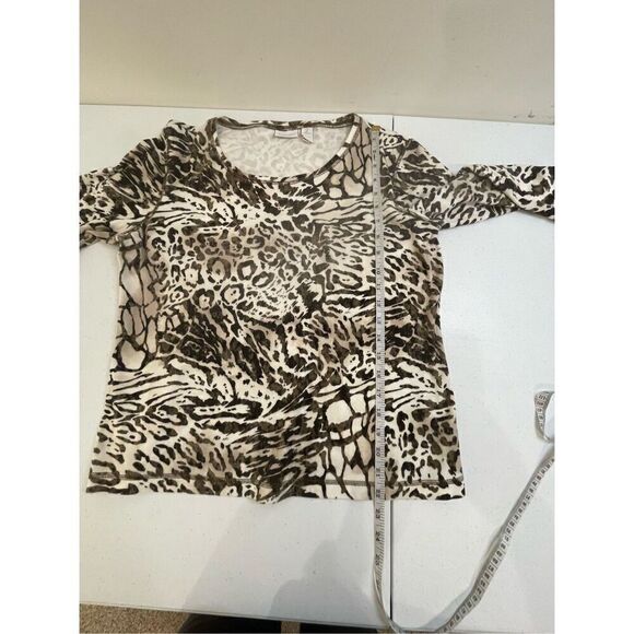 Chico’s women’s bundle lot blouse and cardigan size 2 large - Picture 7 of 13